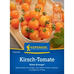 Kiepenkerl Kirsch-Tomate "Nimo Orange" F1-Hybride