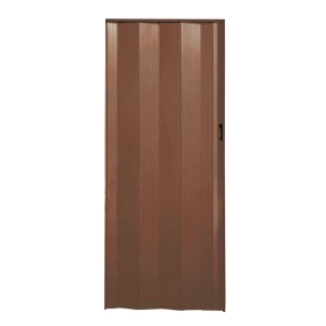 Falttür Una in Nussbaum, 84x205 cm. Platzsparende Tür für den Innenbereich.