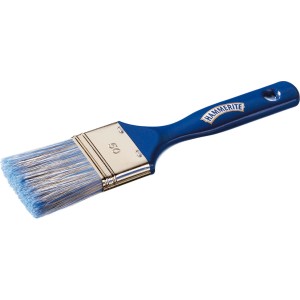Hammerite Flachpinsel, 50 mm, blauer Griff, für gleichmäßige Anstriche.