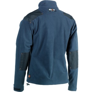 Marineblaue Herock Fleecejacke Hera für Damen mit verstärkten Schultern und Ellbogen.