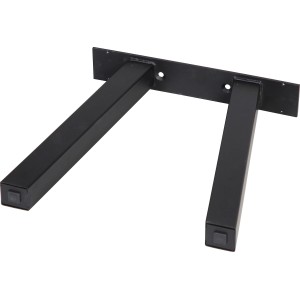 Schwarzes Bankgestell in A-Form, 400x420 mm, aus Metall für Bänke und Sitzmöbel.