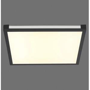 Just Light LED-Deckenleuchte Mario, 45x45 cm, schwarz. Panel mit CCT/RGB Funktion.