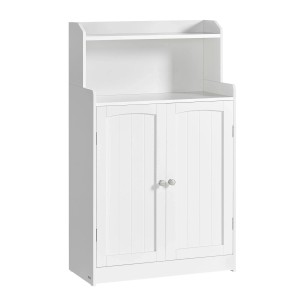 Songmics Badezimmerschrank Helan-old 30 x 60 x 100 cm Weiß