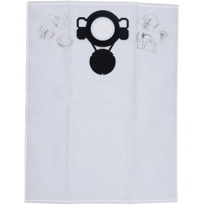 Bosch Vliesbeutel für Trockensauger GAS 15/20 L, 5er-Pack. Staubbeutel für Staubsauger.