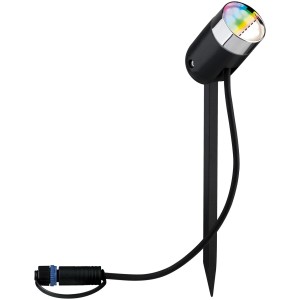 Paulmann Outdoor Pike Spot Set, anthrazit, RGBW, 4W, Erdspieß für Außenbeleuchtung.