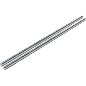 Gewindestange M8 x 330 mm Stahl Verzinkt 2 Stück