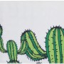 Wenko Wanneneinlage Cactus, 70x40 cm, mit grünem Kaktus-Muster für sicheren Halt in der Badewanne.