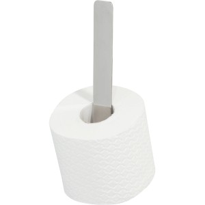 Tiger Colar Ersatzrollenhalter aus poliertem Edelstahl mit Toilettenpapierrolle.