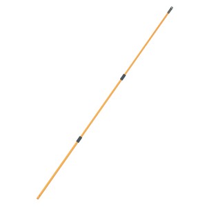 Orangefarbene Steinbach Teleskopstange Standard, 3-teilig, 3,6 m Länge.