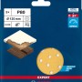 Bosch Expert Schleifblatt C470, Ø 125mm, K80, 5 Stück. Zubehör für Exzenterschleifer.