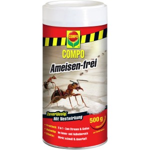 Compo Ameisen-frei 500g Dose: Streu- und Gießmittel gegen Ameisen mit Nestwirkung.