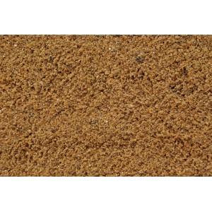 Nahaufnahme von Spielsand, Gold-Braun, Körnung 0,06-1 mm, ideal zum Spielen und Bauen.