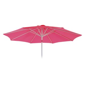 MCW Ersatzbezug für Sonnenschirm Asti, Ø 3m, pink. Textiler Bezug für Gartenschirm.