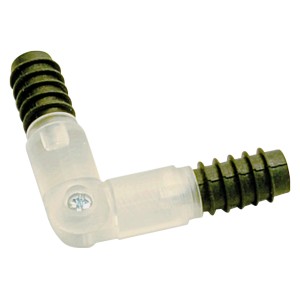 Gardinia Eckverbinder Memphis Transparent