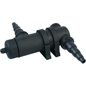 Ubbink AlgClear UV-C 7.000 9 W für klare Teiche, zur Algenbekämpfung in Teichfiltern.