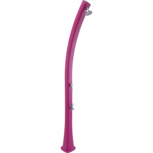 Summer Fun Solardusche Pink mit 25L Tank für den Garten.