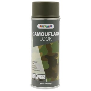 Dupli-Color Lackspray Camouflage Grauoliv Matt, 400ml Dose für Lackreparatur.