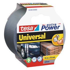 Tesa Extra Power Universal Silber 10 m x 50 mm