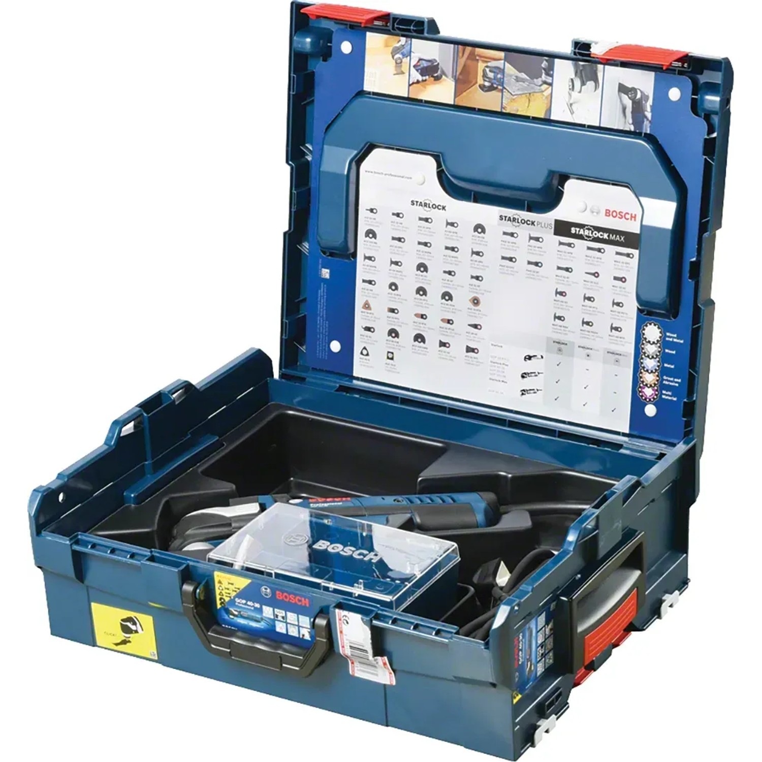 Bosch Professional GOP 40-30 Multicutter im L-Boxx Koffer mit Zubehör.