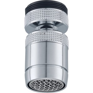 RST Perlstrahler LL mit Kugelgelenk für Spültischarmatur, verchromt.