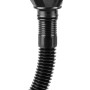 Schwarzer Apa Trichter 1,3 l mit flexiblem Schlauch für Wartung und Autoreparatur.