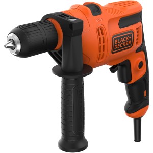 Black+Decker 500 W Schlagbohrmaschine BEH200 inkl. Tiefenanschlag