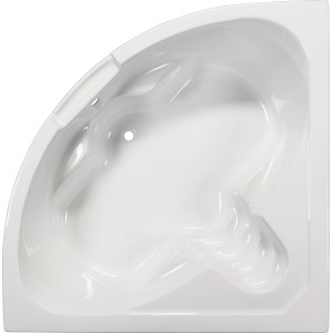 Sanoacryl Badewanne Riviera 150 cm x 150 cm Weiß