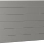 Biohort Wandpaneel Sichtschutz in Quarzgrau-Metallic, 200x135 cm.