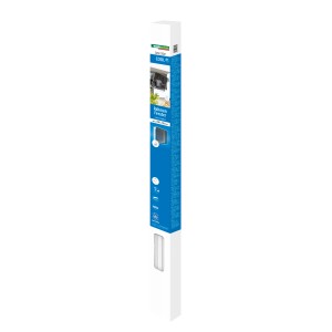 Verpackung des IS COOL Rahmenfensters 100x120cm A, Insektenschutz und Sonnenschutz für Fenster.