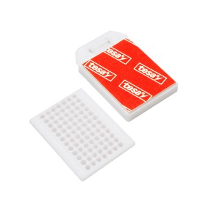 Gardinia Klebeträger Ideal für Jalousie/Rollo, 2er-Set, mit Tesa-Klebepads für einfache Montage.