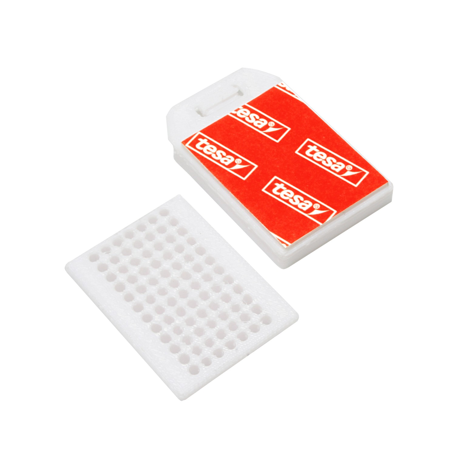 Gardinia Klebeträger Ideal für Jalousie/Rollo, 2er-Set, mit Tesa-Klebepads für einfache Montage.