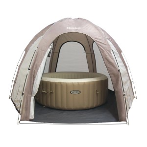 Steinbach Whirlpooldach, beige, 350x290x220 cm, mit Whirlpool. Whirlpool Zubehör für optimalen Schutz.