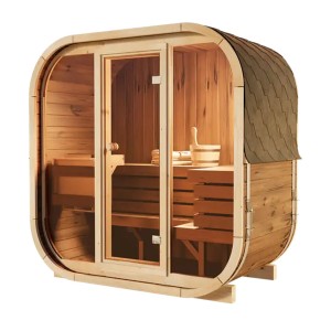 FinnTherm Fasssauna Ellipso M