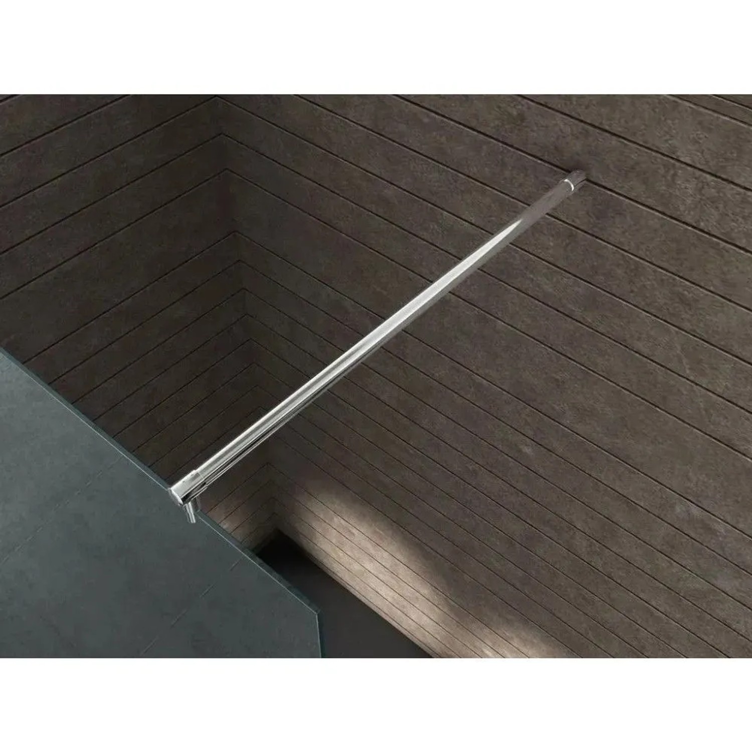 Glasdeals Walk-In Duschwand 120 x 200 cm AQUOS-MIRROR-3433_3