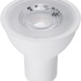 Weißes GU10 LED Leuchtmittel, 4,5 W, für energiesparende Beleuchtung.
