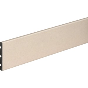 Beige FN Neuhofer Fliesenleiste KU068 aus PVC, wasserfest und flexibel einsetzbar.