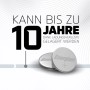 Energizer CR1632 Lithium Knopfzelle, 3V, für diverse Geräte. Lange Lagerfähigkeit.