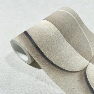 Beige Bordüre mit grafischem Muster von Marburg, Rolle mit 5 m Länge.