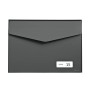 MEFA Briefkasten Letter 113 Grau 31,2 cm x 43 cm x 16,9 cm_2