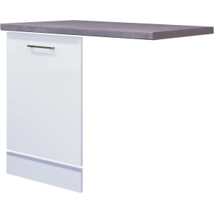 Flex-Well Exclusiv Geschirrspüler-Paket vollintegriert Joelina Weiß