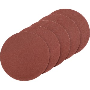 Set LUX Haftschleifauflagen, ungelocht, Ø 125mm, K120, für Winkelschleifer.