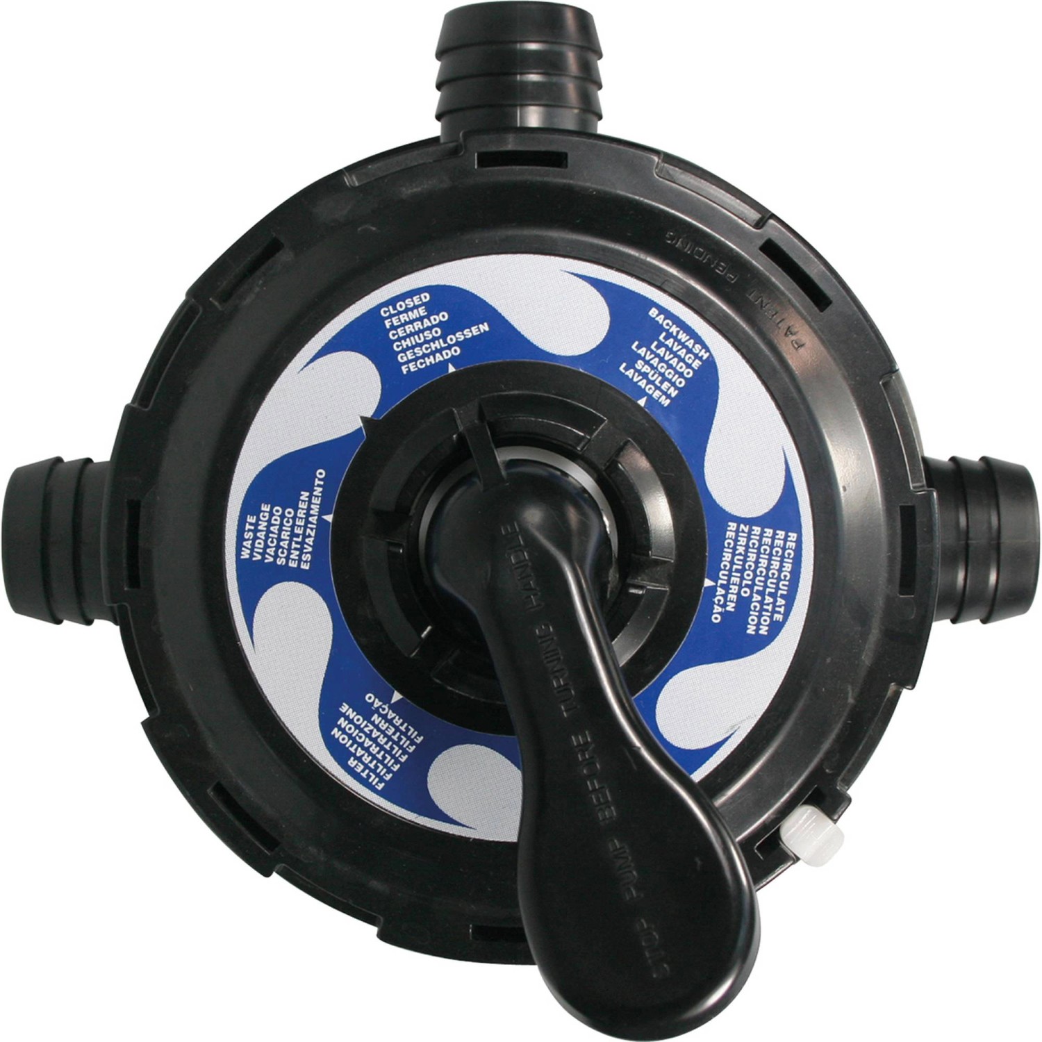 Summer Fun Sandfilteranlage SF 124: 6-Wege-Ventil zur Poolreinigung bis 20.000 l.