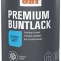 Dose OBI Premium Buntlack Lehmbraun, seidenmatt, 750ml. Buntlack für Holz, Metall und Kunststoff.
