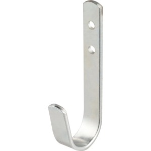 Verzinkter Flaschenkastenhalter, Wandhaken aus Stahl für Getränkekisten.