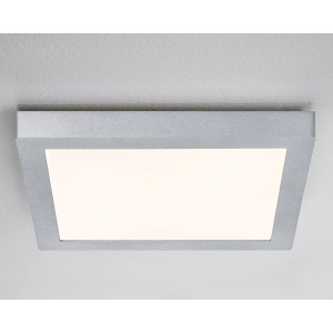 Paulmann LED-Deckenleuchte Lunar Chrom matt 30 cm eckig