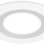Weißer, matter Trio LED Einbauspot Core, 5W, 450 lm. Einbaustrahler für Deckenmontage.