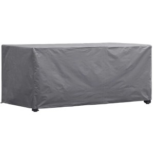 Perel Garten-Schutzhülle für Gartentische max. 160 cm 75 cm x 205 cm x 165 cm