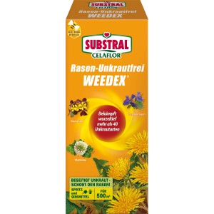Celaflor Rasen-Unkrautfrei Weedex, Unkrautvernichter für Rasenflächen. Entfernt Unkraut wurzeltief.