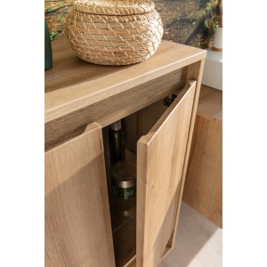 Fackelmann Bad-Hängeschrank NATURA Asteiche 60,2 cm