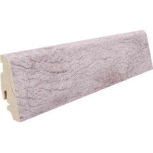 Sockelleiste Eiche Monza Grau-Antikeiche Creme 58 mm x 19 mm x Länge 2200 mm